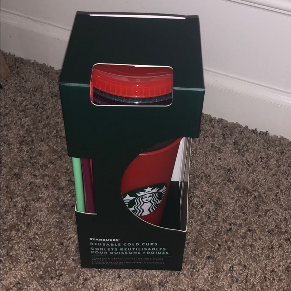 Starbucks 2020 reusable cold cups pack